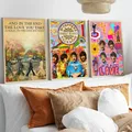 T-The-B-Beatles Rock Band Movie Sticky Posters Whitepaper Prints Posters Artwork Nordic Home Decor