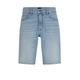 Boss Orange Jeans Shorts Herren hellblau, Gr. 32, Baumwolle, Stretch Denim in Regular Fit