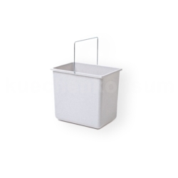 Hailo Inneneimer 1086249 hellgrau 18 Liter 316 x 226 x 286 mm mit Henkel Image