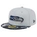 Men's New Era Gray Seattle Seahawks Active Camo 59FIFTY Fitted Hat