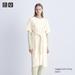 Women's 3Way Seersucker Short-Sleeve Dress | Off White | XL | UNIQLO US