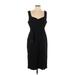 Banana Republic Factory Store Casual Dress - Party: Black Print Dresses - Women's Size 12