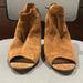 Jessica Simpson Shoes | Jessica Simpson Suede Bootie | Color: Brown/Tan | Size: 8