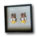 Disney Accessories | Baublebar Disney Daisy Duck Earrings Pink Bow Gems | Color: Pink/White | Size: Os