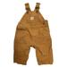 Carhartt One Pieces | Carhartt Infant Size 3m Brown 100% Cotton Overalls | Color: Brown | Size: 3mb