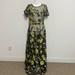 Lularoe Dresses | Lularoe Deanne Ii Embroidered Mesh Dress | Color: Black/Yellow | Size: M