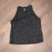 Nike Tops | Nike Dri Fit Tank Top Workout Top | Women Size Medium | Heathered Grey Black | Color: Black/Gray | Size: M