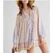 Free People Dresses | Free People Dresses | Nwt Free People Lost In You Printed Tunic S | Color:Pink | Color: Purple/Yellow | Size: S
