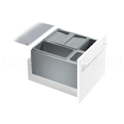 Hailo Abfallsammler 3630451 XX Inset Aufsatz XXL 18 + 12 + 4.1 Liter Image