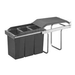 Hailo Abfallsammler 3650131 TE Swing A Terzett 3x 10 Liter Image