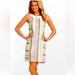 Lilly Pulitzer Dresses | Lilly Pulitzer Darcy Multi Spicy Stripe Print Shift Dress, Size 4 | Color: Blue/Green/Pink/Tan/Yellow | Size: 4