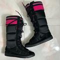 Nike Shoes | Nike Hi 2 Winter Puffer Boots | Color: Black/Pink | Size: 7