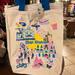 Disney Bags | 2024 Walt Disney World Magic Kingdom Starbucks Discovery Series Tote Bag Bnwt | Color: Blue/Cream | Size: Os