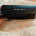 Burberry Accessories | Burberry Sunglasses Eyeglasses Black Leather Hard Case Magnetic Close | Color: Black | Size: Os