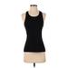 H&M Sport Active Tank Top: Black Activewear - Women's Size Small