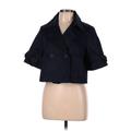 John Paul Richard Jacket: Short Blue Print Jackets & Outerwear - Women's Size Medium