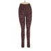 Calia by Carrie Underwood Active Pants - Mid/Reg Rise: Burgundy Activewear - Women's Size Medium