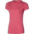 Mizuno Women's Core Graphic tee, Rose Red, S