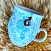 Anthropologie Dining | Anthropologie Homegrown Initial Mug - Letter D | Color: Blue/White | Size: Os