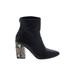 Dolce Vita Ankle Boots: Black Shoes - Women's Size 6 1/2 - Almond Toe