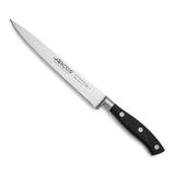 ARCOS Fillet Knife 8 Inch Nitrum Stainless Steel and 200 mm blade. Sharp Steak Knife to Fillet Meat and Fish. Series Riviera.
