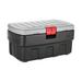 Rubbermaid Action Packer Lockable Latch Storage Box, Single Plastic Tubs & Totes Plastic in Black | 32 Qt,4 | Wayfair RMAP350000-1pack