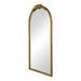 Birch Lane™ Emlyn Wood Framed Wall Mounted Accent Mirror in Gold Wood in Brown | 53"H x 27.5"H x 1.8"D | Wayfair D11D4E7F3E4C42439B81E89224AAF19B
