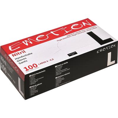 Efalock Professional - Schwarz Nitril Handschuhe Puderfrei Lockenwickler 100 ct