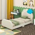 Zoomie Kids Hailie Panel Bed Upholstered/Velvet in Brown | 38.7 H x 41.1 W x 80.5 D in | Wayfair BB43EFC253D049A1B4B9AFE2F73C78F2