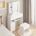 Ebern Designs Brooklington Vanity Wood in White | 51.01 H x 31.5 W x 14.01 D in | Wayfair 3AE33E04BB734F8E9D9648DC17E27638