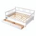 Red Barrel Studio® Full Size Daybed Wood Bed w/ Two Drawers in White | Wayfair 372082082CBD4D8B9A872C2EFFCE0CD7