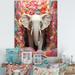 Dakota Fields Elephant Dreams In Colors I On Canvas Print Metal in Gray/Pink | 32 H x 24 W x 1 D in | Wayfair 5848F95E2BC949A0BBD465E513C3BE4C