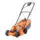 FLYMO SimpliStore 300 Li Cordless Lawn Mower - Orange & Black