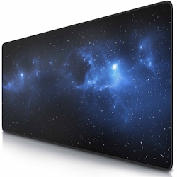 CSL Gaming Mauspad, XXL Schreibtischunterlage 900 x 400mm, Präzision & Geschwindigkeit, Stars Design Image