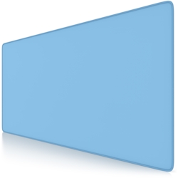 CSL Gaming Mauspad, XXL, 900 x 400 x 3 mm, Schreibtischunterlage, extralarge, waschbar, hellblau Image