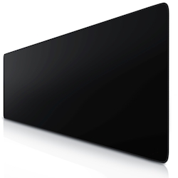 CSL Gaming Mauspad, extra groß, 1200 x 400 x 3 mm Schreibtischunterlage XXXL, Rutschfest, schwarz Image