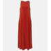 Supremo Jersey Crepe Maxi Dress