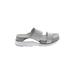 Cole Haan zerogrand Sandals: Slide Platform Glamorous Gray Print Shoes - Women's Size 8 - Almond Toe