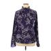 Athleta Track Jacket: Purple Damask Jackets & Outerwear - Women's Size X-Large