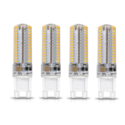 10 pz 4 pz 5 w e14 g4 g9 bi pin led paesaggio lampadina 104 led smd 3014 500lm 50 w alogena equivalente per illuminazione domestica ac110v ac220v