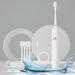 Home Supplies On Sale Surpdew Electric Toothbrush Low Noise Portable Smart Timer Electric Toothbrush Ipx7 Water Electric Toothbrush Vibration White Free Size