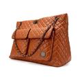 Diana Faux Leather Tote Weekender Travel Bag - Brown - Badgley Mischka Shoulder Bags