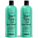 Natural Riches Tea Tree .. Body Wash - Body .. Soap to Fight Itchy .. Skin & Body Odor .. - Peppermint Eucalyptus & .. Tea Tree Oil - .. Women & Mens Natural .. Body Wash 2x16 fl .. oz