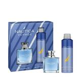 Nautica Voyage 2 piece .. Gift Set for Men .. - 1.6oz Eau De .. Toilette Spray + 6.0 .. oz Deodorizing Body Spray