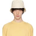 Yellow 'le Bob Ovalie' Bucket Hat