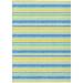 Addison Rugs Chantille ACN531 Yellow 3 x 5 Indoor Outdoor Area Rug Easy Clean Machine Washable Non Shedding Bedroom Living Room Dining Room Kitchen Patio Rug