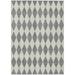 Addison Rugs Chantille ACN578 Gray 9 x 12 Indoor Outdoor Area Rug Easy Clean Machine Washable Non Shedding Bedroom Living Room Dining Room Kitchen Patio Rug