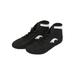 Colisha Unisex-child Breathable Rubber Sole Boxing Shoes Gym Anti Slip Fighting Sneakers Kids School Black-1 7.5