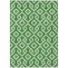 Addison Rugs Chantille ACN621 Emerald 9 x 12 Indoor Outdoor Area Rug Easy Clean Machine Washable Non Shedding Bedroom Living Room Dining Room Kitchen Patio Rug