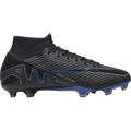 Nike Zoom Mercurial Superfly 9 Academy MG Soccer Cleats (Black/Blue M10.0/W11.5 D)